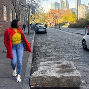 MARC NEW YORK Vibrant Yellow Knitted Sweater